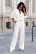 Spodnie Komplet Model Misty D33 Cream - IVON - M/L Spodnie Komplet Model Misty D33 Cream - IVON - M/L