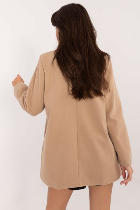 Marynarka Model DHJ-MA-18598.12X Beige - Italy Moda - uniwersalny Marynarka Model DHJ-MA-18598.12X Beige - Italy Moda - uniwersalny