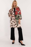 Płaszcz Damski Model DHJ-PL-19821.60P Beige - Italy Moda - uniwersalny Płaszcz Damski Model DHJ-PL-19821.60P Beige - Italy Moda - uniwersalny