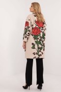 Płaszcz Damski Model DHJ-PL-19821.60P Beige - Italy Moda - uniwersalny Płaszcz Damski Model DHJ-PL-19821.60P Beige - Italy Moda - uniwersalny