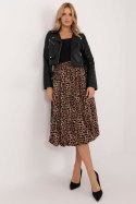 Spódnica Model DHJ-SD-19863-1.52 Black/Beige - Italy Moda - uniwersalny Spódnica Model DHJ-SD-19863-1.52 Black/Beige - Italy Moda - uniwersalny
