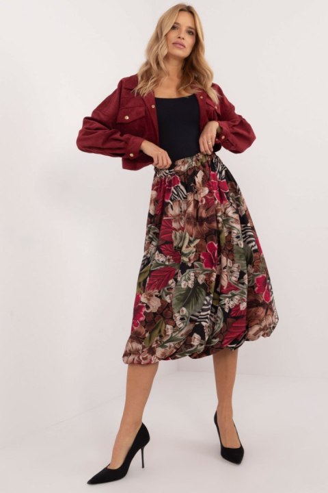Spódnica Model DHJ-SD-19863-4.78 Black/Red - Italy Moda - uniwersalny Spódnica Model DHJ-SD-19863-4.78 Black/Red - Italy Moda - uniwersalny