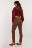 Spodnie Damskie Model DHJ-SP-21258.32 Brown - Italy Moda - uniwersalny Spodnie Damskie Model DHJ-SP-21258.32 Brown - Italy Moda - uniwersalny