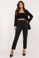 Spodnie Dresowe Model DHJ-SP-A7690.01P Black - Italy Moda - uniwersalny Spodnie Dresowe Model DHJ-SP-A7690.01P Black - Italy Moda - uniwersalny