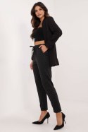 Spodnie Dresowe Model DHJ-SP-A7690.01P Black - Italy Moda - uniwersalny Spodnie Dresowe Model DHJ-SP-A7690.01P Black - Italy Moda - uniwersalny