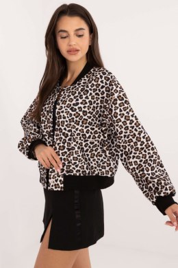 Bluza Damska Model MI-BL-23893.35 Black/Beige - Italy Moda - uniwersalny