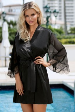 Szlafrok Damski Model Bonnie Black - DKaren - L