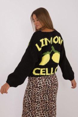 Sweter Damski Model MI-SW-2108.92 Black - Italy Moda - uniwersalny