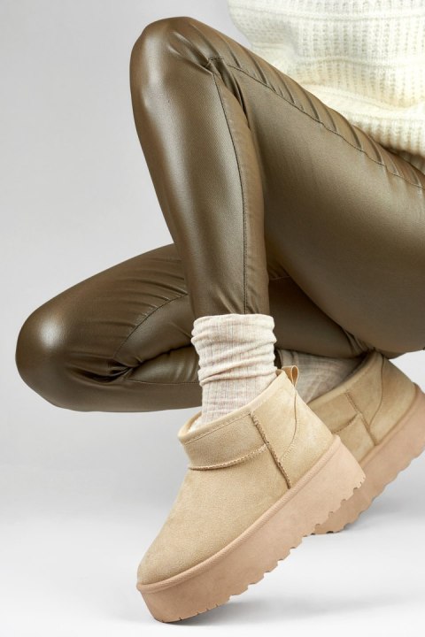 Śniegowce Model TL242-BE Beige - PRIMO - 38 Śniegowce Model TL242-BE Beige - PRIMO - 38