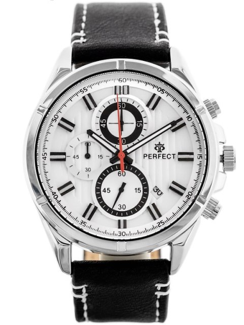 ZEGAREK MĘSKI PERFECT CH03L - CHRONOGRAF (zp352a) + BOX ZEGAREK MĘSKI PERFECT CH03L - CHRONOGRAF (zp352a) + BOX