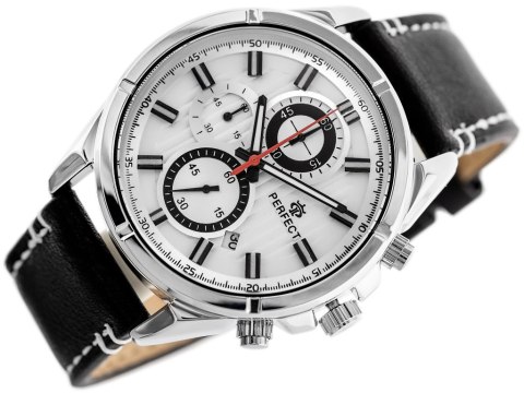 ZEGAREK MĘSKI PERFECT CH03L - CHRONOGRAF (zp352a) + BOX ZEGAREK MĘSKI PERFECT CH03L - CHRONOGRAF (zp352a) + BOX