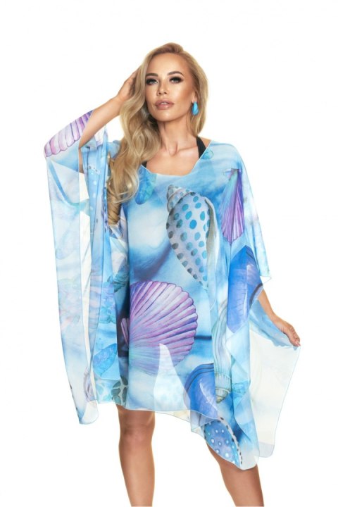 Sukienka Plażow Tunika Model Padma 14 Multicolor - Irall - uniwersalny Sukienka Plażow Tunika Model Padma 14 Multicolor - Irall - uniwersalny