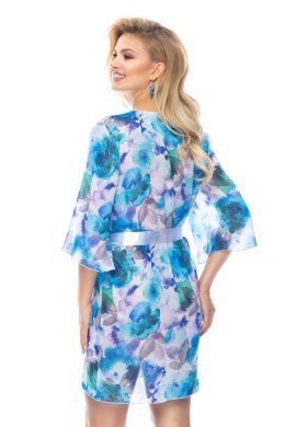 Szlafrok Damski Model Kasumi I Flowers - Irall - XXL