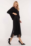 Sukienka Komplet Model MI-KMPL-24266.65P Black - Italy Moda - uniwersalny Sukienka Komplet Model MI-KMPL-24266.65P Black - Italy Moda - uniwersalny