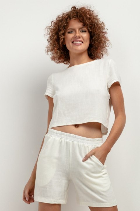 Szorty Damskie Model T402 White Sand - Tessita - M Szorty Damskie Model T402 White Sand - Tessita - M
