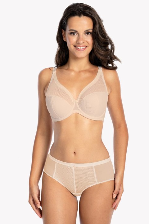 Biustonosz Soft Biustonosz Semi-Soft Model Sonia 1058 Beige - Gaia - 75D Biustonosz Soft Biustonosz Semi-Soft Model Sonia 1058 Beige - Gaia - 75D