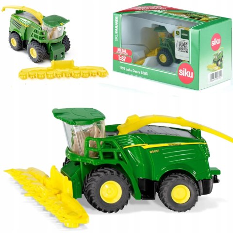Siku Sieczkarnia samojezdna John Deere 8500i metal model 1:87 S1794 Siku Sieczkarnia samojezdna John Deere 8500i metal model 1:87 S1794