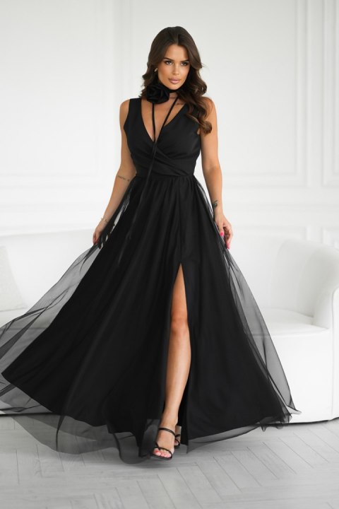 Sukienka Model 318-06 Black - Bicotone - 36 Sukienka Model 318-06 Black - Bicotone - 36