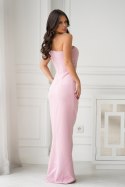 Sukienka Model 321-20 Dirty Pink - Bicotone - 40 Sukienka Model 321-20 Dirty Pink - Bicotone - 40