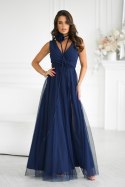 Sukienka Model 318-01 Navy - Bicotone - 34 Sukienka Model 318-01 Navy - Bicotone - 34