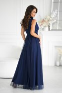 Sukienka Model 318-01 Navy - Bicotone - 34 Sukienka Model 318-01 Navy - Bicotone - 34
