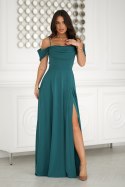 Sukienka Model 320-13 Green - Bicotone - 34 Sukienka Model 320-13 Green - Bicotone - 34