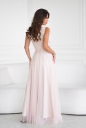 Sukienka Model 318-21 Beige - Bicotone - 34 Sukienka Model 318-21 Beige - Bicotone - 34