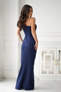 Sukienka Model 321-01 Navy - Bicotone - 38 Sukienka Model 321-01 Navy - Bicotone - 38