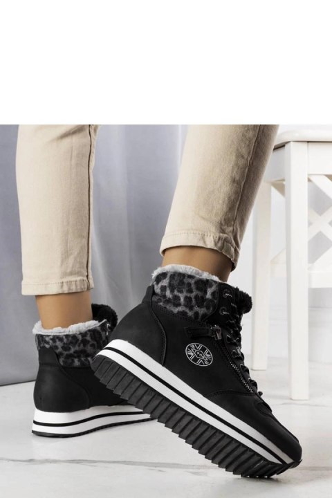 Czarne ocieplane botki LCJ-22-31-1448L Lee Cooper - Solea - 38 Czarne ocieplane botki LCJ-22-31-1448L Lee Cooper - Solea - 38