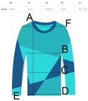 Ciepły damski sweter oversize piękny OMBRE (Różowy) Ciepły damski sweter oversize piękny OMBRE (Różowy)