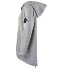 Długa bluza damska z kapturem parka gruba ciepła (Szary) Długa bluza damska z kapturem parka gruba ciepła (Szary)